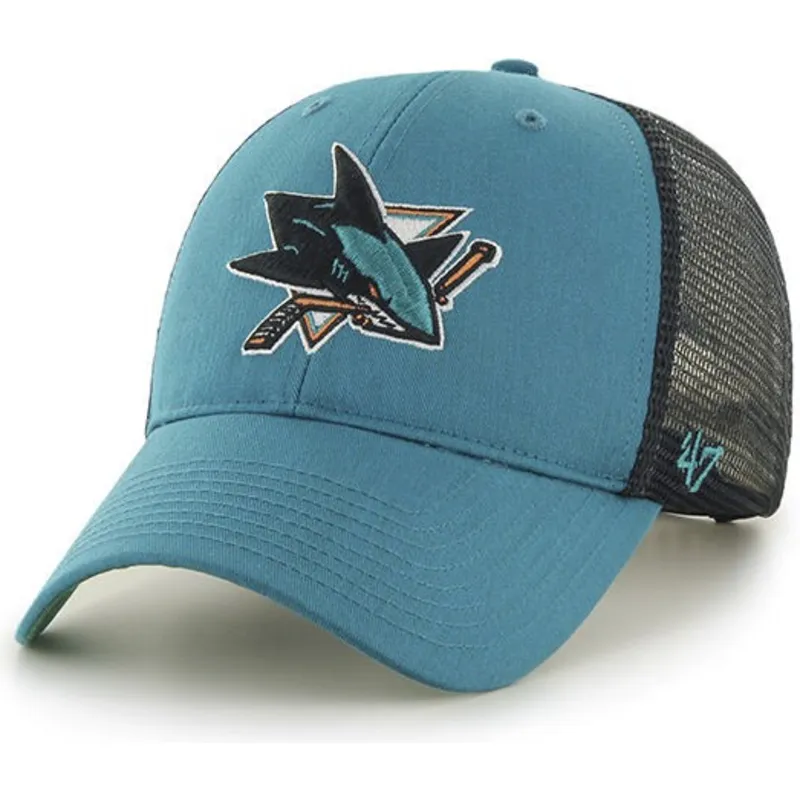 kasketter-buet-gron-snapback-fra-san-jose-sharks-nhl-af-47-brand