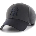 kasketter-buet-sort-justerbar-rem-fra-new-york-yankees-mlb-af-47-brand