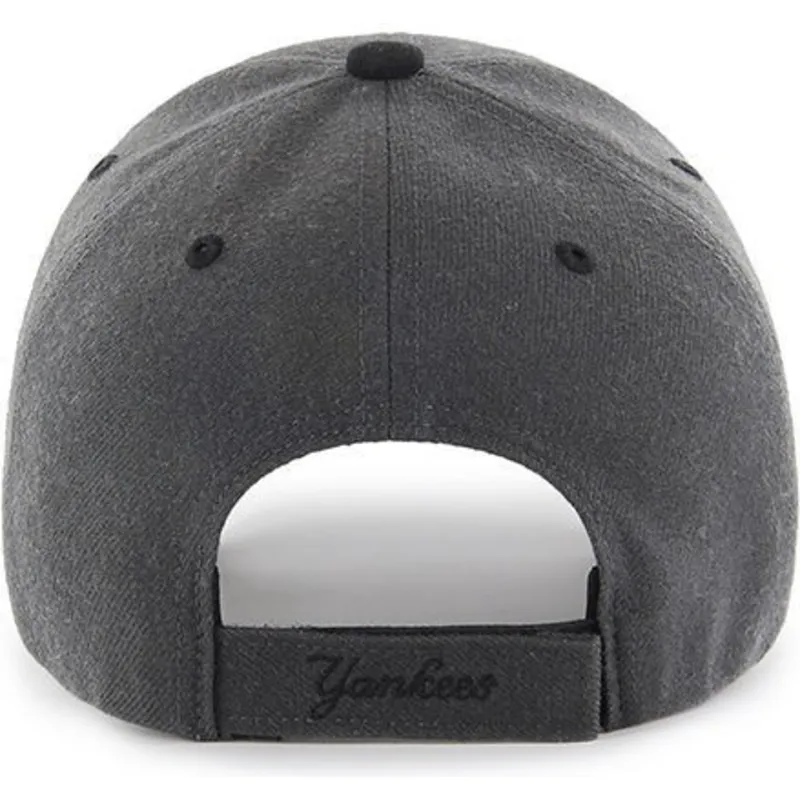 kasketter-buet-sort-justerbar-rem-clara-fra-new-york-yankees-mlb-af-47-brand