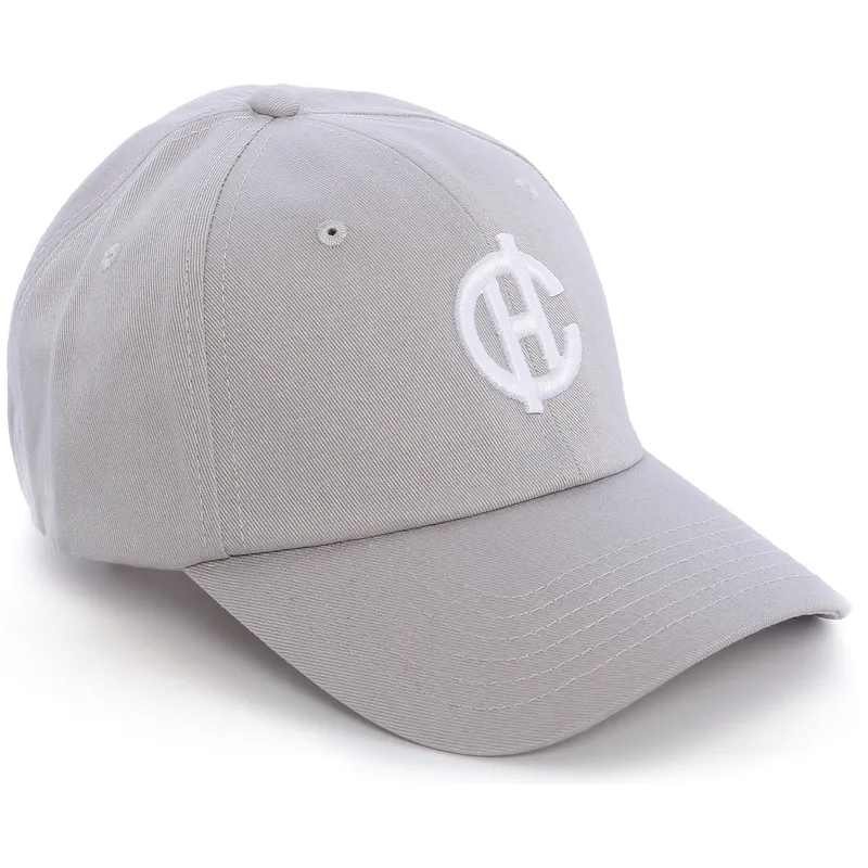 gra-bojet-kasket-aspen-med-ch-logo-fra-caphunters