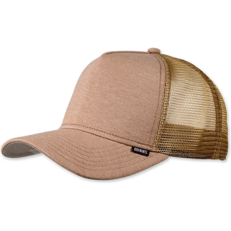 kasketter-buet-brun-snapback-af-djinns