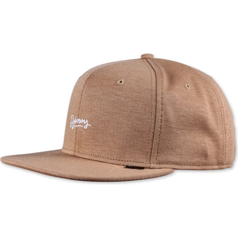 kasketter-6-panel-brun-justerbar-rem-af-djinns