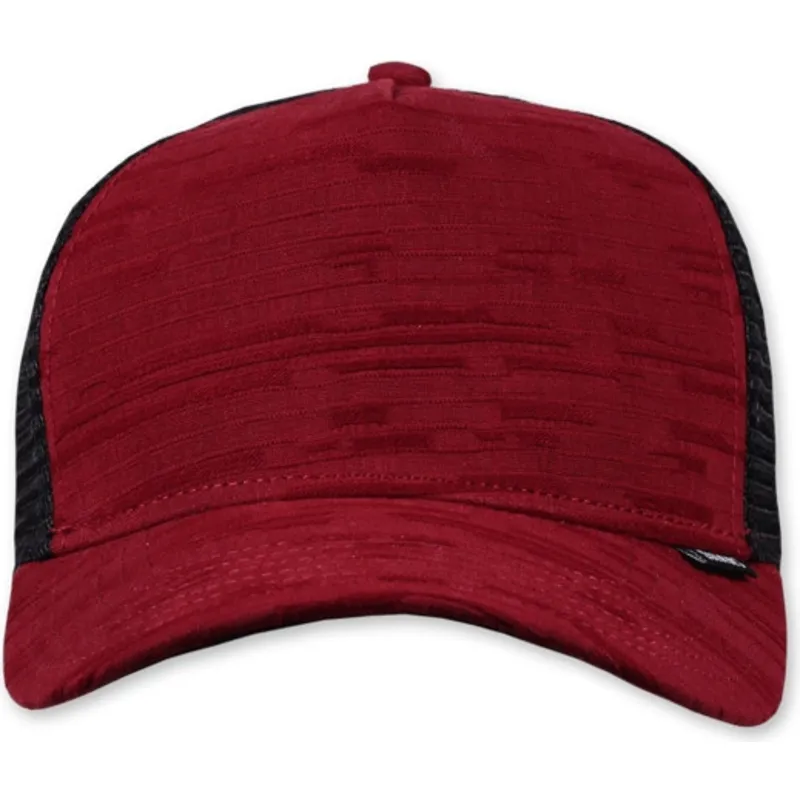 kasketter-buet-rod-snapback-af-djinns