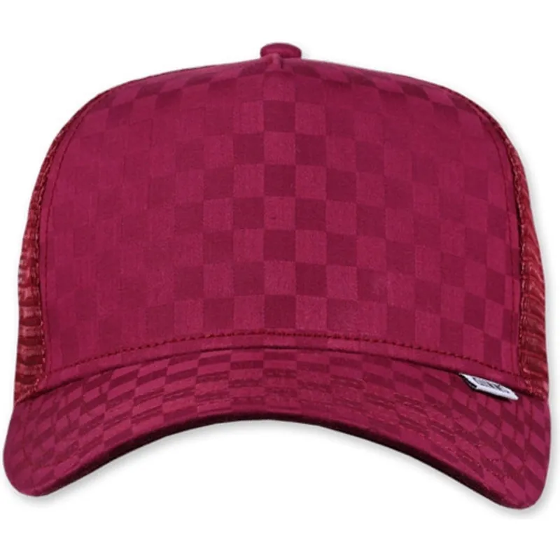 kasketter-buet-rod-snapback-af-djinns