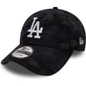 justerbar-sort-camouflage-buet-kasket-team-9forty-fra-los-angeles-dodgers-mlb-fra-new-era