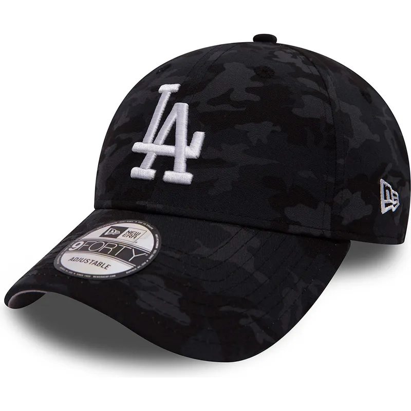 kasketter-buet-camouflage-justerbar-rem-negro-team-9forty-fra-los-angeles-dodgers-mlb-af-new-era kasketter-buet-camouflage-justerbar-rem-negro-team-9forty-fra-los-angeles-dodgers-mlb-af-new-era