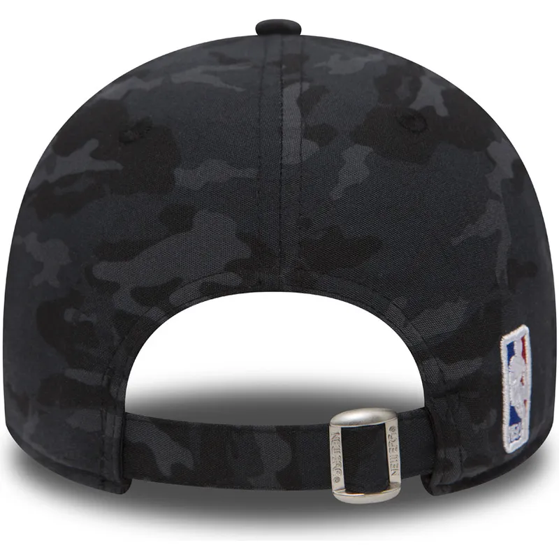 kasketter-buet-camouflage-justerbar-rem-negro-team-9forty-fra-chicago-bulls-nba-af-new-era