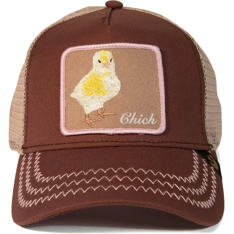 kasketter-buet-brun-snapback-the-farm-af-goorin-bros kasketter-buet-brun-snapback-the-farm-af-goorin-bros