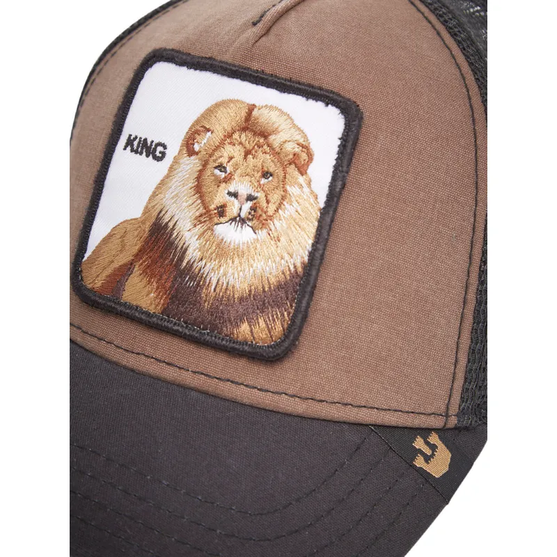 kasketter-buet-brun-snapback-the-farm-af-goorin-bros