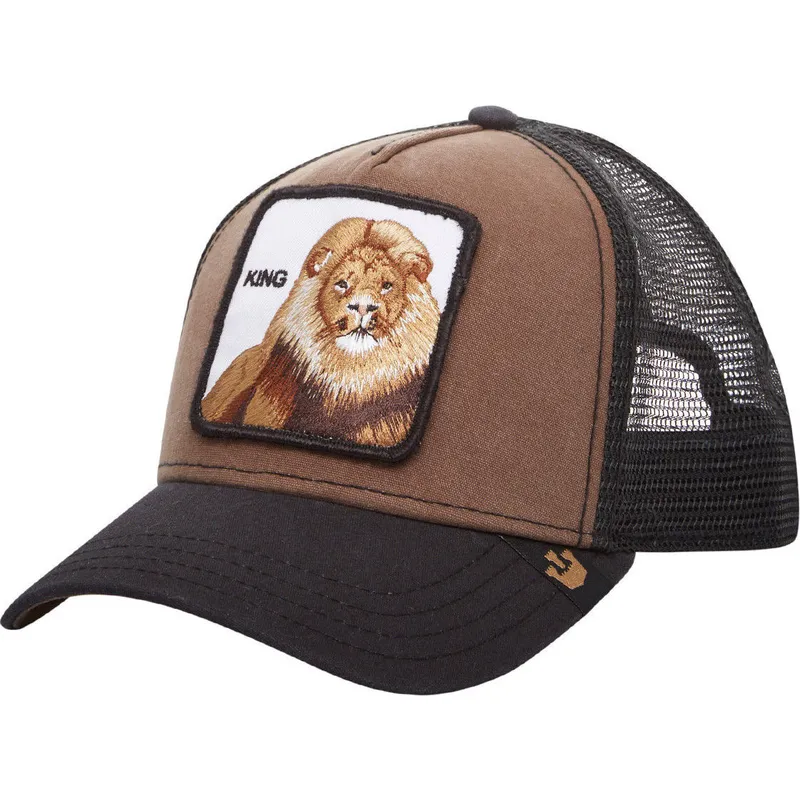 kasketter-buet-brun-snapback-the-farm-af-goorin-bros