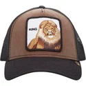 kasketter-buet-brun-snapback-the-farm-af-goorin-bros
