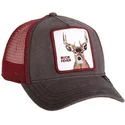 kasketter-buet-brun-snapback-the-farm-af-goorin-bros
