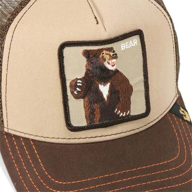 kasketter-buet-brun-snapback-the-farm-af-goorin-bros