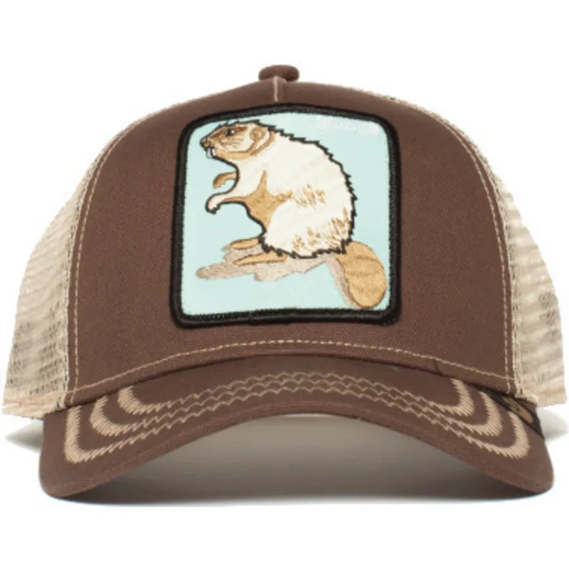 kasketter-buet-brun-snapback-the-farm-af-goorin-bros kasketter-buet-brun-snapback-the-farm-af-goorin-bros