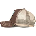kasketter-buet-brun-snapback-the-farm-af-goorin-bros
