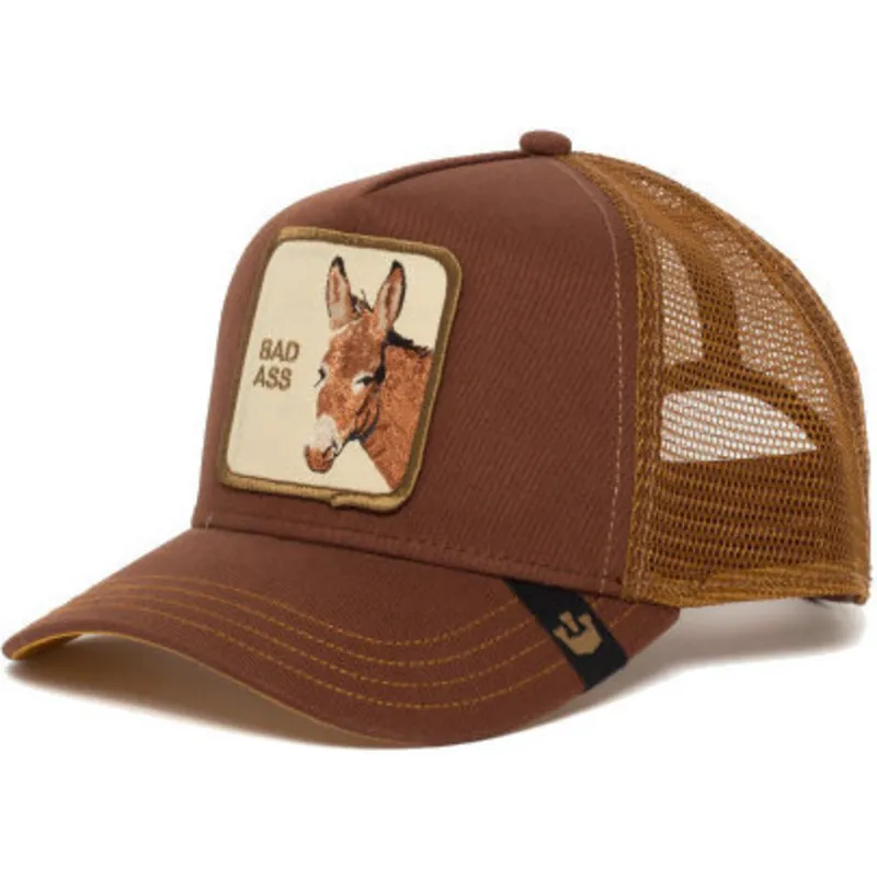 kasketter-buet-brun-snapback-the-farm-af-goorin-bros