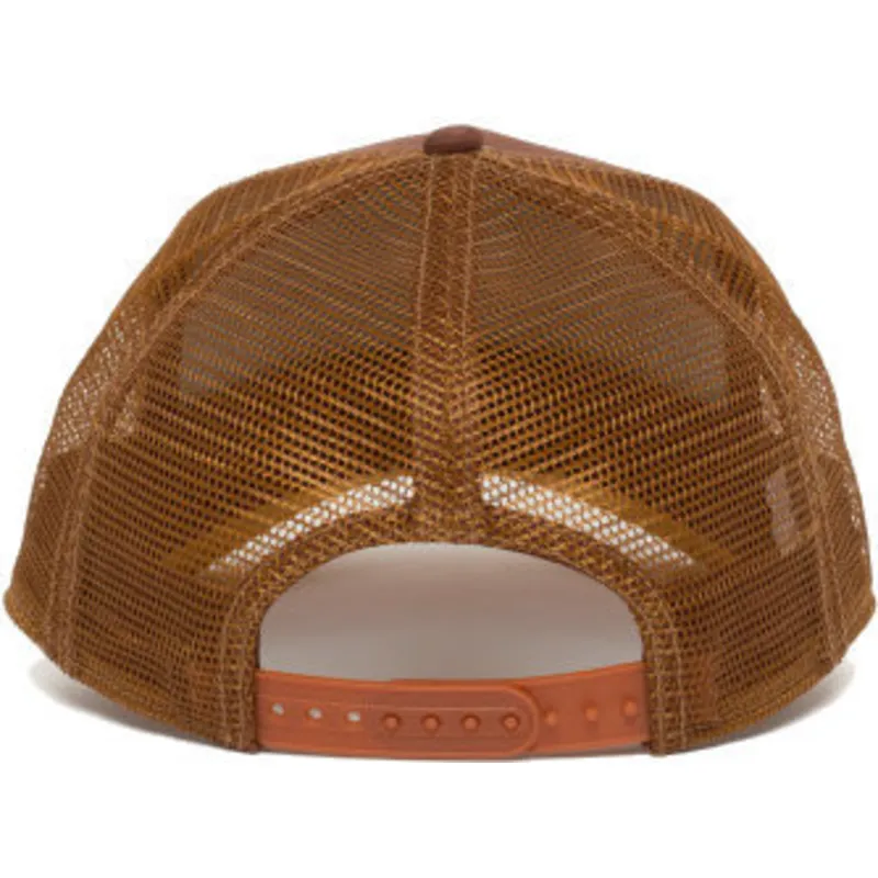 kasketter-buet-brun-snapback-the-farm-af-goorin-bros