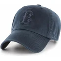 kasketter-buet-marinebla-justerbar-rem-fra-boston-red-sox-mlb-af-47-brand