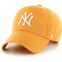 47-brand-curved-brim-new-york-yankees-clean-up-yellow-cap