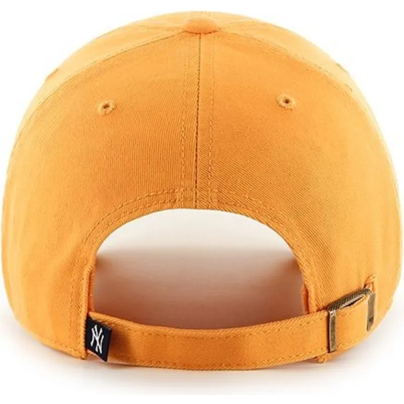 kasketter-buet-gul-justerbar-rem-fra-new-york-yankees-mlb-af-47-brand