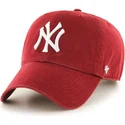 morkerod-buet-kasket-fra-new-york-yankees-mlb-clean-up-fra-47-brand