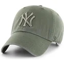 kasketter-buet-gron-justerbar-rem-claro-fra-new-york-yankees-mlb-af-47-brand