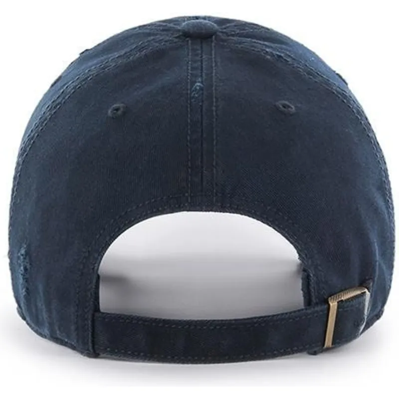 kasketter-buet-marinebla-justerbar-rem-fra-new-york-yankees-mlb-af-47-brand