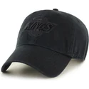 sort-buet-kasket-med-sort-los-angeles-kings-nhl-logo-clean-up-fra-47-brand