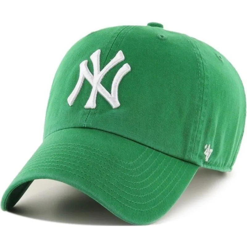 gron-buet-kasket-fra-new-york-yankees-mlb-clean-up-fra-47-brand