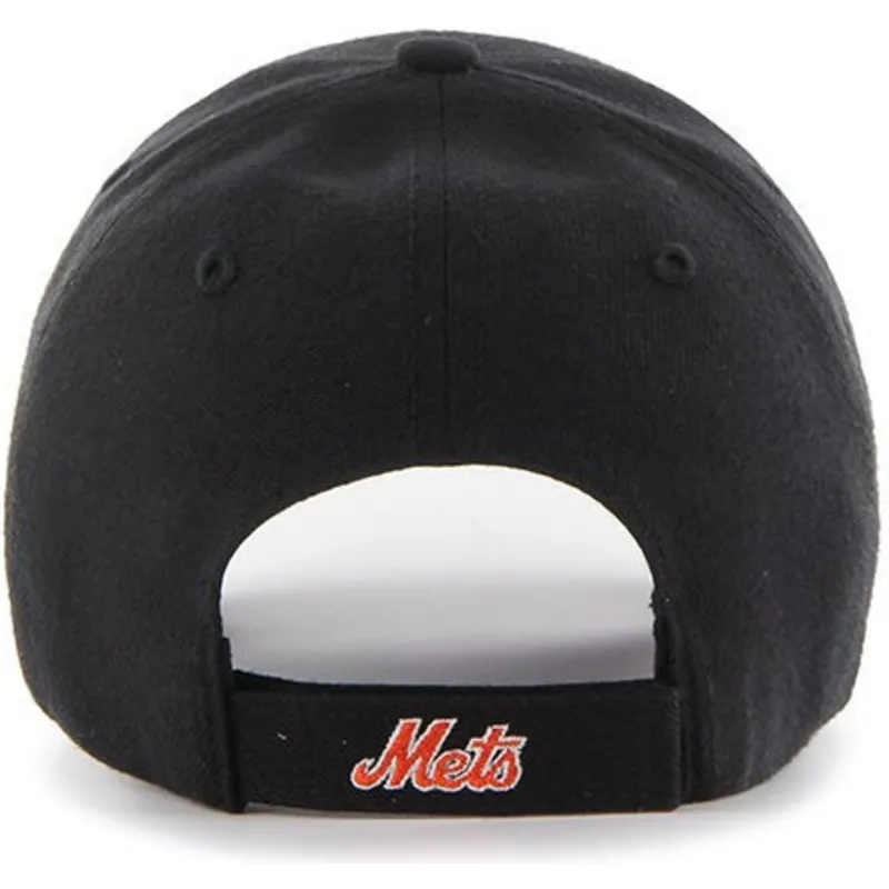 kasketter-buet-sort-justerbar-rem-fra-new-york-mets-mlb-af-47-brand