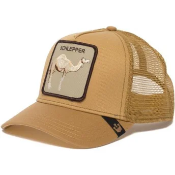 kasketter-buet-brun-snapback-the-farm-af-goorin-bros