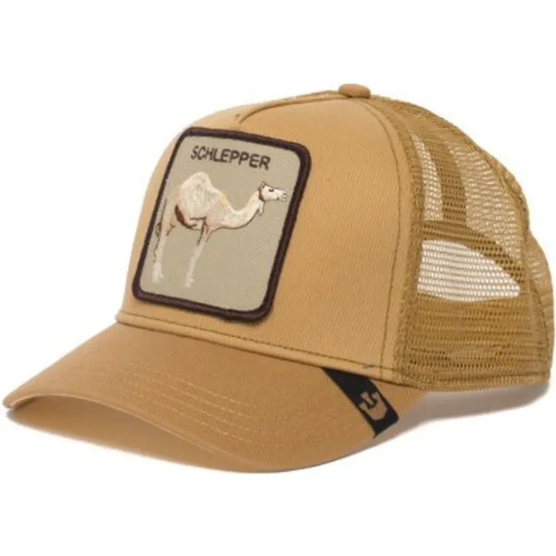 kasketter-buet-brun-snapback-the-farm-af-goorin-bros