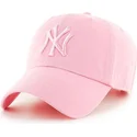 kasketter-buet-rosa-justerbar-rem-fra-new-york-yankees-mlb-af-47-brand