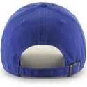 bla-buet-kasket-med-skinnende-blat-new-york-yankees-logo-mlb-clean-up-fra-47-brand