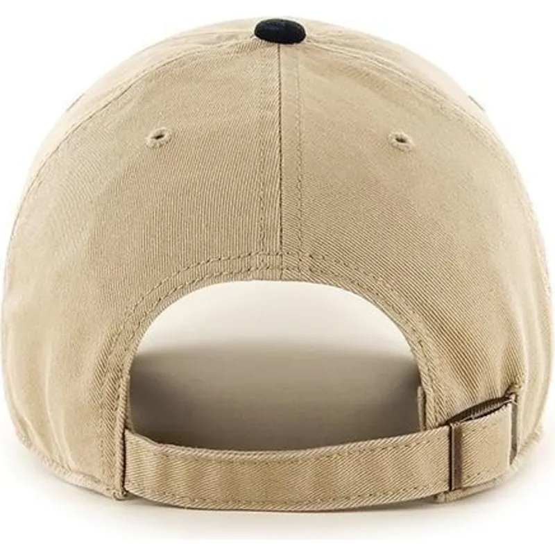 kasketter-buet-beige-justerbar-rem-fra-new-york-yankees-mlb-af-47-brand