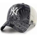kasketter-buet-marinebla-snapback-fra-new-york-yankees-mlb-af-47-brand