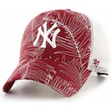 kasketter-buet-rod-snapback-fra-new-york-yankees-mlb-af-47-brand