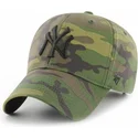 kasketter-buet-camouflage-justerbar-rem-negro-fra-new-york-yankees-mlb-af-47-brand