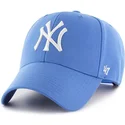 bla-buet-snapback-kasket-fra-new-york-yankees-mlb-mvp-af-47-brand