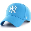 kasketter-buet-bla-snapback-glaciar-fra-new-york-yankees-mlb-af-47-brand