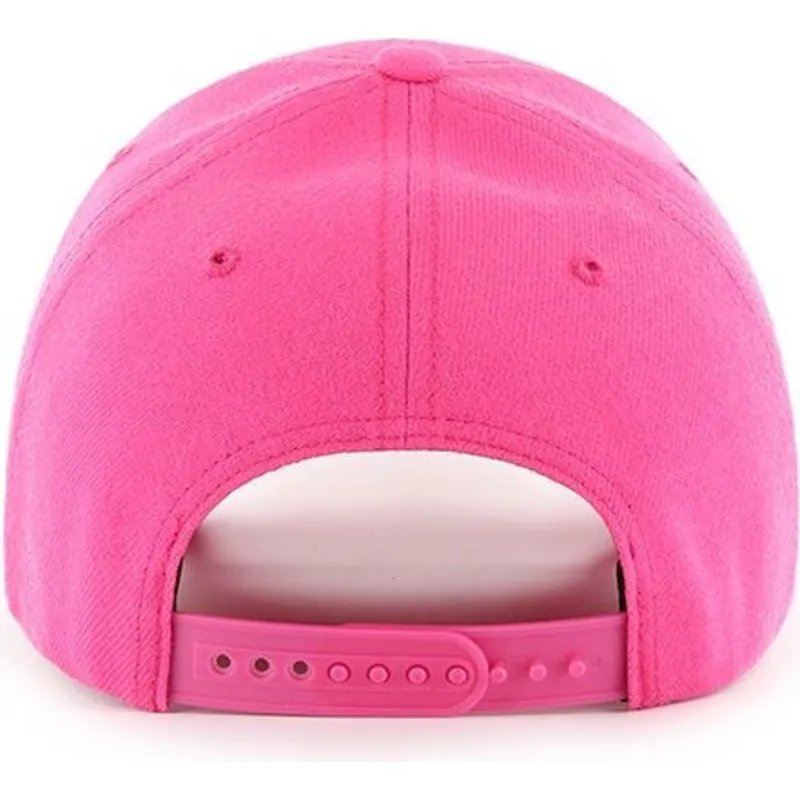 lyserod-magenta-buet-kasket-snapback-af-new-york-yankees-mlb-mvp-fra-47-brand