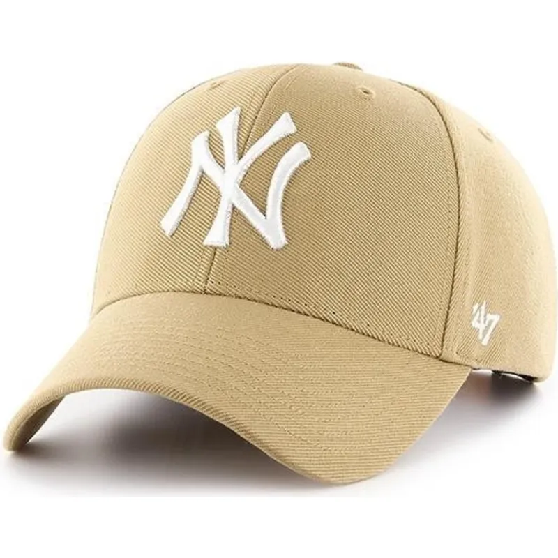 kasketter-buet-gul-snapback-oro-viejo-fra-new-york-yankees-mlb-af-47-brand