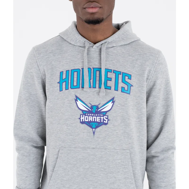 sweatshirt-med-haette-gra-pullover-hoody-fra-charlotte-hornets-nba-af-new-era sweatshirt-med-haette-gra-pullover-hoody-fra-charlotte-hornets-nba-af-new-era