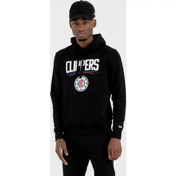 New Era Los Angeles Clippers NBA Black Pullover Hoody Sweatshirt