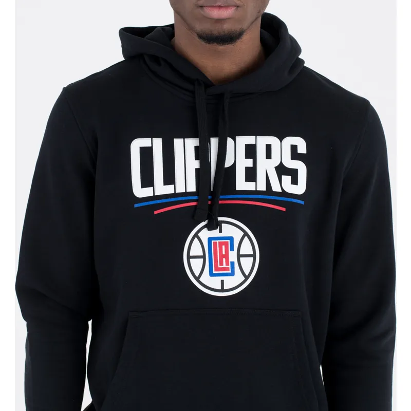 sweatshirt-med-haette-sort-pullover-hoody-fra-los-angeles-clippers-nba-af-new-era sweatshirt-med-haette-sort-pullover-hoody-fra-los-angeles-clippers-nba-af-new-era