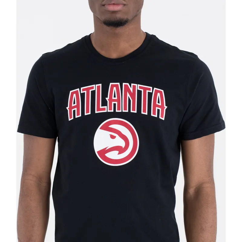 t-shirt-kort-aerme-sort-de-fra-atlanta-hawks-nba-af-new-era