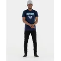 t-shirt-kort-aerme-marinebla-de-fra-charlotte-hornets-nba-af-new-era