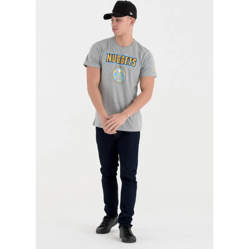 t-shirt-kort-aerme-gra-de-fra-denver-nuggets-nba-af-new-era