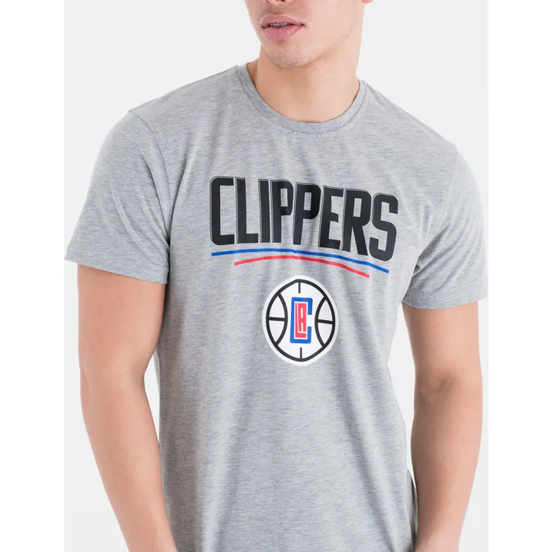 t-shirt-kort-aerme-gra-de-fra-los-angeles-clippers-nba-af-new-era