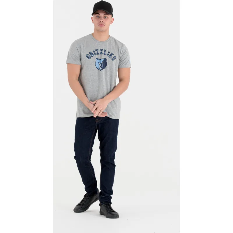 t-shirt-kort-aerme-gra-de-fra-memphis-grizzlies-nba-af-new-era